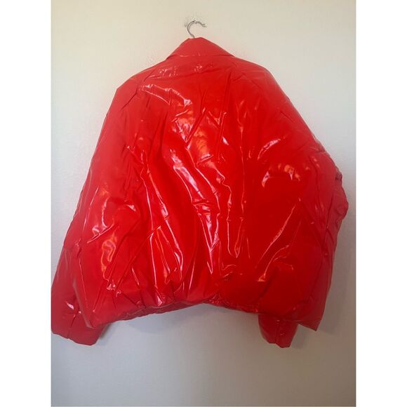 YEEZY X GAP YZY Round Jacket Red Puffer New [Yeezy x Gap collab] Size: X Large - Picture 10 of 11